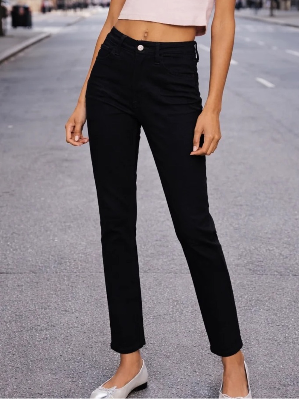 LOFT Black Skinny Jeans for Women
